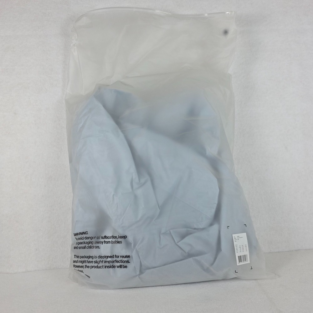 RAINS Fuse Overshirt 15520 Size L – Sky –NWT Men's Waterproof Lightweight Jacket - Picture 11 of 11